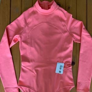 Long sleeve zip back paddle suit
